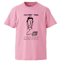 【Portable music/ トーキング・ヘッズ、トム・トム・クラブ】5.6オンス Tシャツ/PK/ST-938