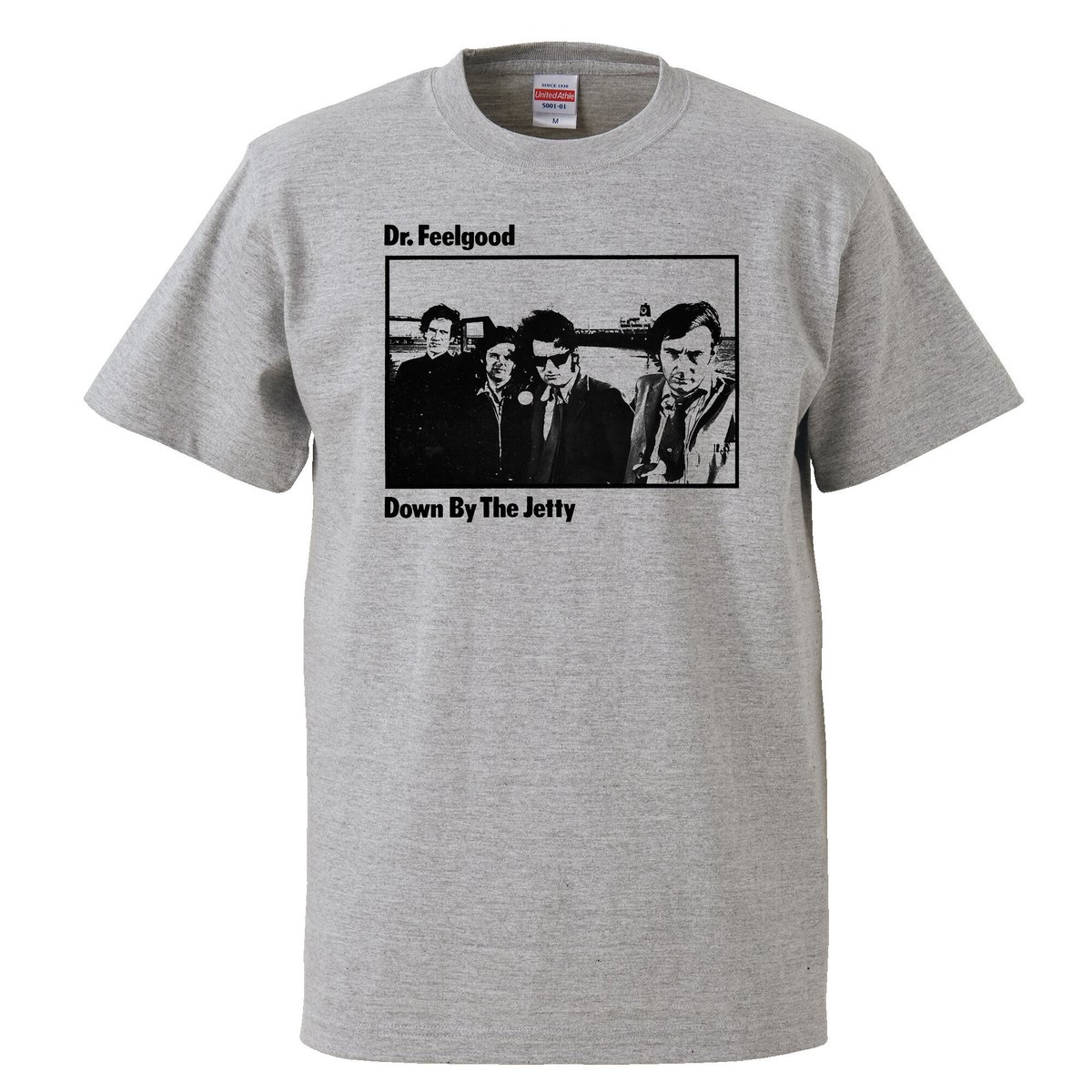 Dr.Feelgood/Down By the jetty】5.6オンス Tシャツ/GY/S