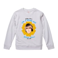 ミック•ジャガー風の黒 長袖Tシャツ Lサイズ