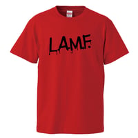 【L.A.M.F/JONNY THUNDERS & THE HEARTBREAKERS】5.6オンス Tシャツ/RED/ST- 148