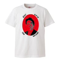【God Save The Shinzo/安倍晋三】5.6オンス Tシャツ/WH/ST- 279