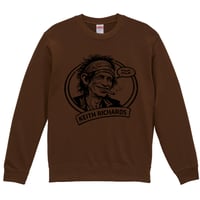 【Keith Richards/キース・リチャーズ】10.0オンス スウェット/BR/SW-927
