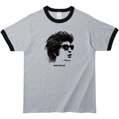 Bob dylan/ボブ・ディラン】5.3オンス Tシャツ/GYBK/RT- 622 | バ
