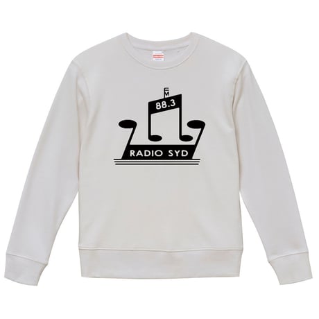 【RADIO SYD/ブライアン・ジョーンズ】9.3オンス スウェット/WH/SW- 007