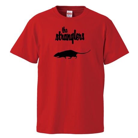 【The Stranglers /ストラングラーズ】5.6オンス Tシャツ/RD/ST- 171