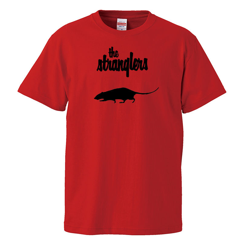 The Stranglers /ストラングラーズ】5.6オンス Tシャツ/RD/ST- 17