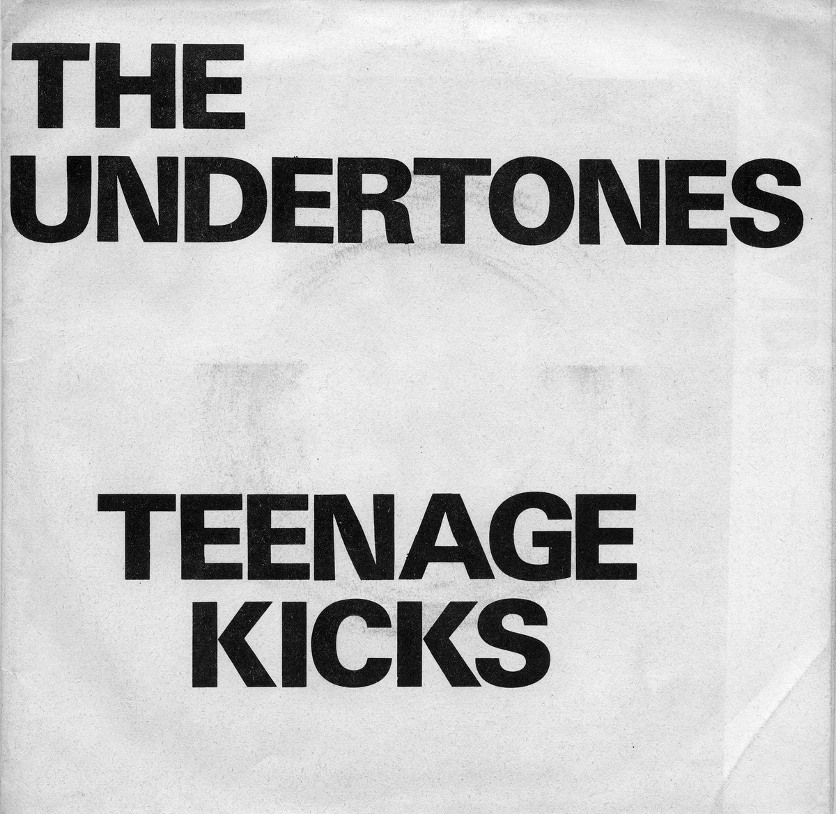 The Undertones-アンダートーンズ/TEENAGE KICKS】5.3オンス T