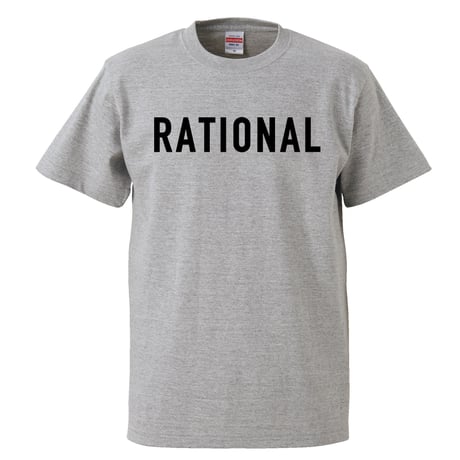 【RATIONAL/IGGY POP】 5.6オンス Tシャツ/GY/ST-577