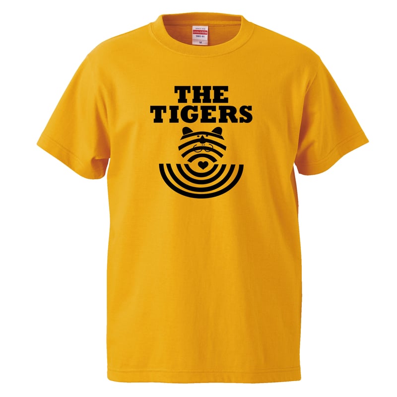 THE TIGERS/タイガース】Group Sounds 5.6オンス Tシャツ/ORG/