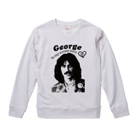 【George Harrison is my sweet lord/ジョージ・ハリスン】9.3オンス スウェット/WH/SW-416
