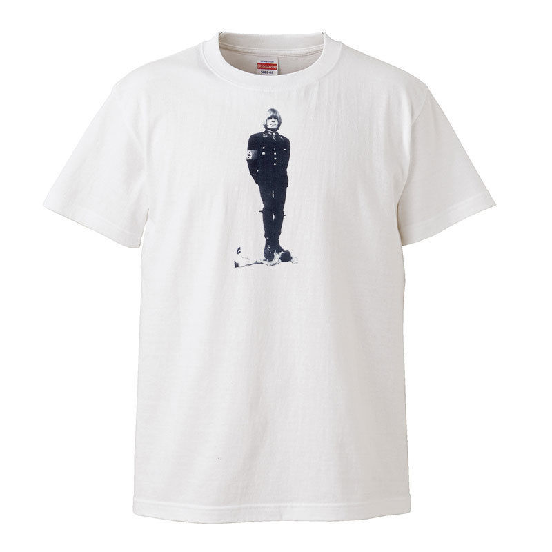 Nazi Brian Jones/パティ・スミス着用】】5.6オンス Tシャツ/WH/ST-