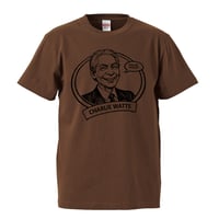 【charlie watts/チャーリー・ワッツ】5.6オンス Tシャツ/BR/ST-930