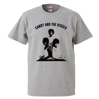 【Candy & the Kisses/キャンディ&ザ・キッシズ】5.6オンス Tシャツ/GY/ST- 651