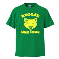 【Reggae One Love/レゲエ・ワン・ラブ】5.6オンス Tシャツ/GR/ST- 868