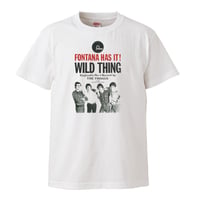 【The Troggs-トロッグス/Wild Thing】5.6オンス Tシャツ/WH/ST- 186