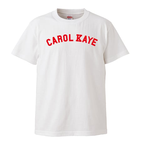 【Carol Kaye/キャロルケイ】5.6オンス Tシャツ/WH/ST- 587