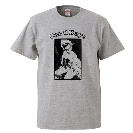 【Carol Kaye/キャロルケイ】5.6オンス Tシャツ/GY/ST- 474