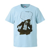 【Kevin Ayers - Clarence In Wonderland/ケヴィン・エアーズ】5.6オンス Tシャツ/WH/ST- 258