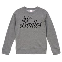【The Beatles-ビートルズ/1963-バグロゴ】9.3オンス Tシャツ/GR/SW- 165