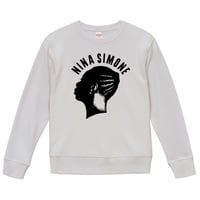 【Nina Simone/ニーナ・シモン】9.3オンス スウェット/WH/SW- 585