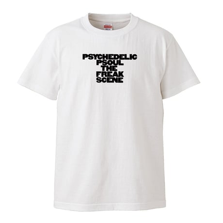 【THE FREAK SCENE /ザ・フリーク・シーン-ラスティエバンス】5.6オンス Tシャツ/WH/ST-064_bk