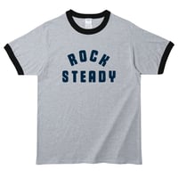 【Rock Steady-ロックステディ/Lynn Taitt & The Jets】5.3オンス Tシャツ/GYBK/RT- 292
