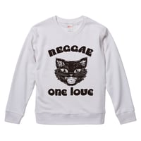 【Reggae One Love/レゲエ・ワン・ラブ】9.3オンス スウェット/WH/SW- 868