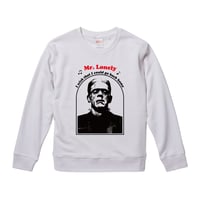 【Frankenstein/Mr. Lonely-ミスター・ロンリー】9.3オンス スウェット/WH/SW-409