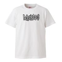 【Moon Dog /ムーン・ドッグ】5.6オンス Tシャツ/WH/ST-012_bk