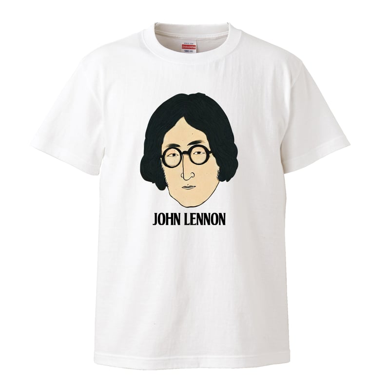 ジョンレノン　tシャツ バンド ロック Tシャツ ジョンレノン John Lennon ダーク