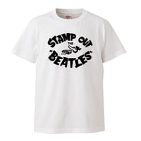 【Stamp Out The Beatles-スタンプアウトザビートルズ】5.6オンス Tシャツ/WH/ST- 196