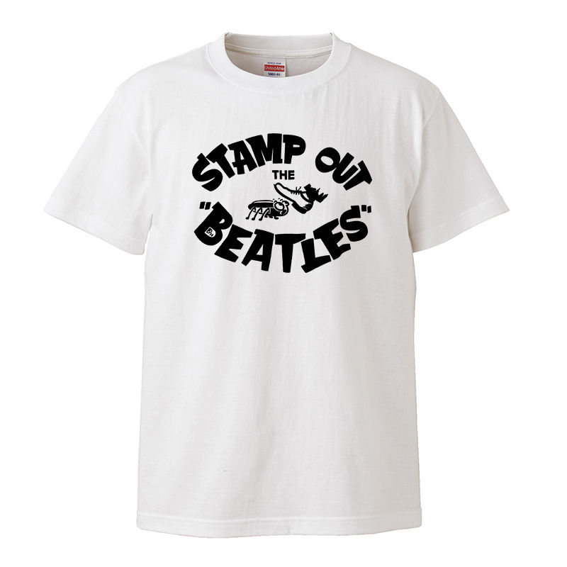 ビートルズ　Tシャツ バンド ロック Tシャツ THE BEATLES ビートルズ ライトグリーン