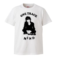 【Johnny Thunders-ジョニー・サンダース/One Track Mind】5.6オンス Tシャツ/WH/ST- 437