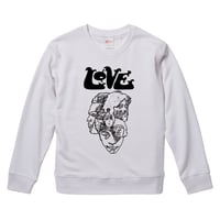 【LOVE/Forever Changes】9.3オンス スウェット/WH/SW-468