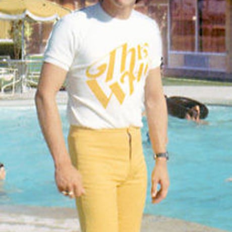 【The Who-ザ・フー】ジョン・エントウィッスル着用  5.6オンス Tシャツ/WH/ST- 301