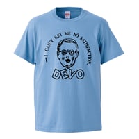 【DEVO/I CAN'T GET ME NO】5.6オンス Tシャツ/SAX/ST-950