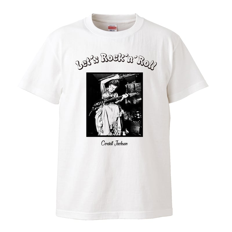 Cordell Jackson/コーデル・ジャクソン】5.6オンス Tシャツ/WH