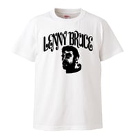 【Lenny Bruce/レニー・ブルース】5.6オンス Tシャツ/WH/ST- 697