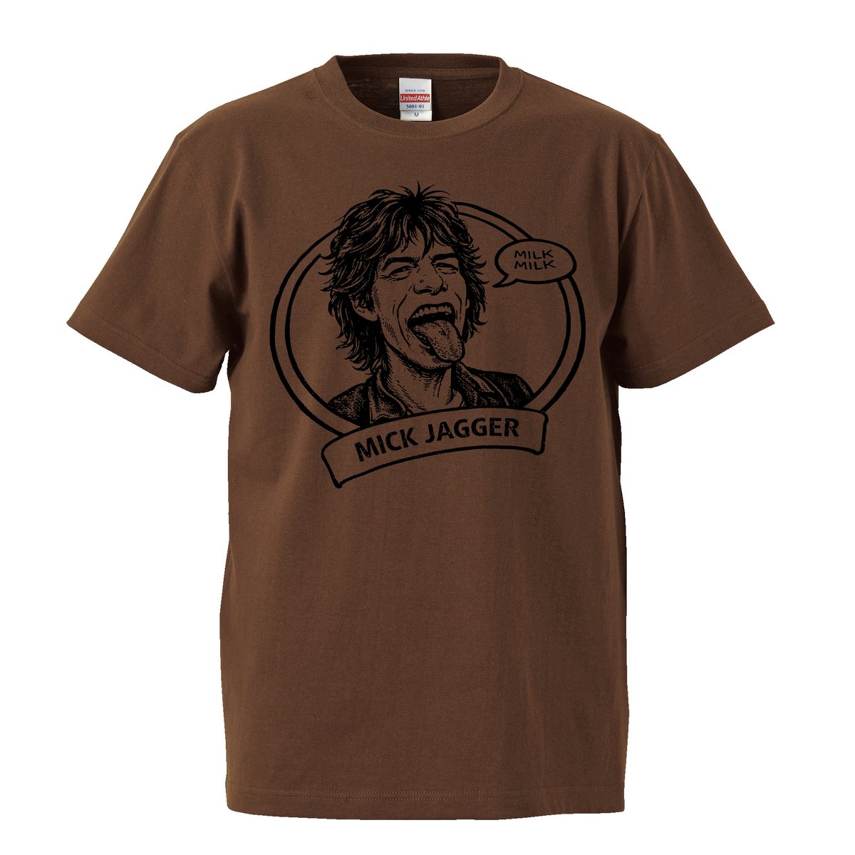 Mick Jagger/ミック・ジャガー】5.6オンス Tシャツ/BR/ST-931 | バ