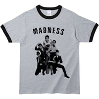【MADNESS/マッドネス】5.3オンス Tシャツ/GYBK/RT- 944