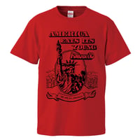 【funkadelic/ファンカデリック】5.6オンス Tシャツ/RD/ST-940