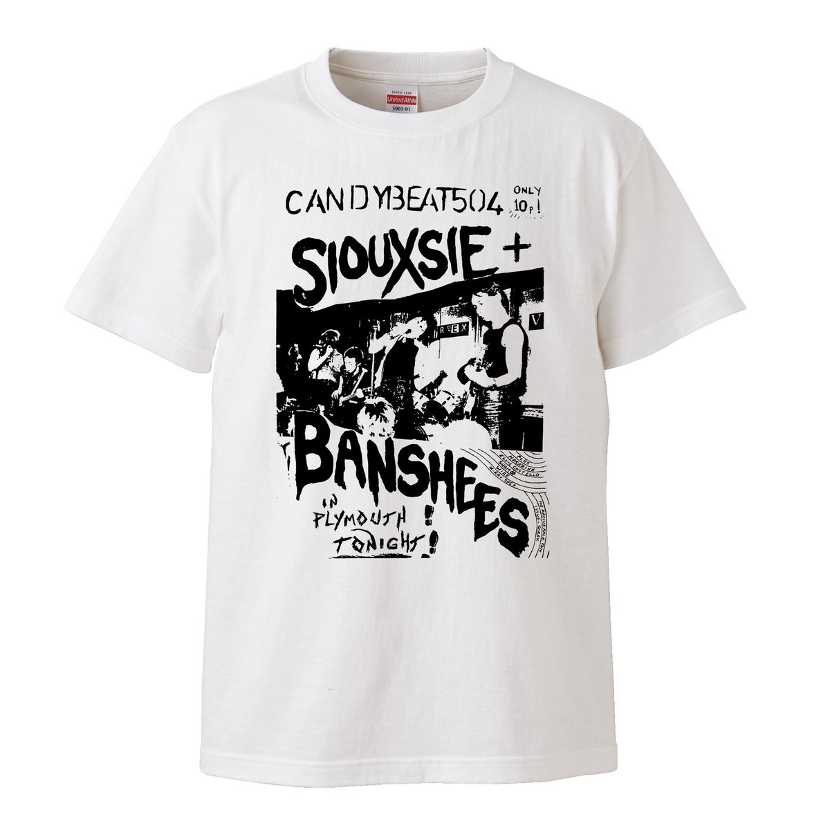 スージー\u0026ザバンシーズ Tシャツ Siouxsie\u0026The Banshees着丈74cm