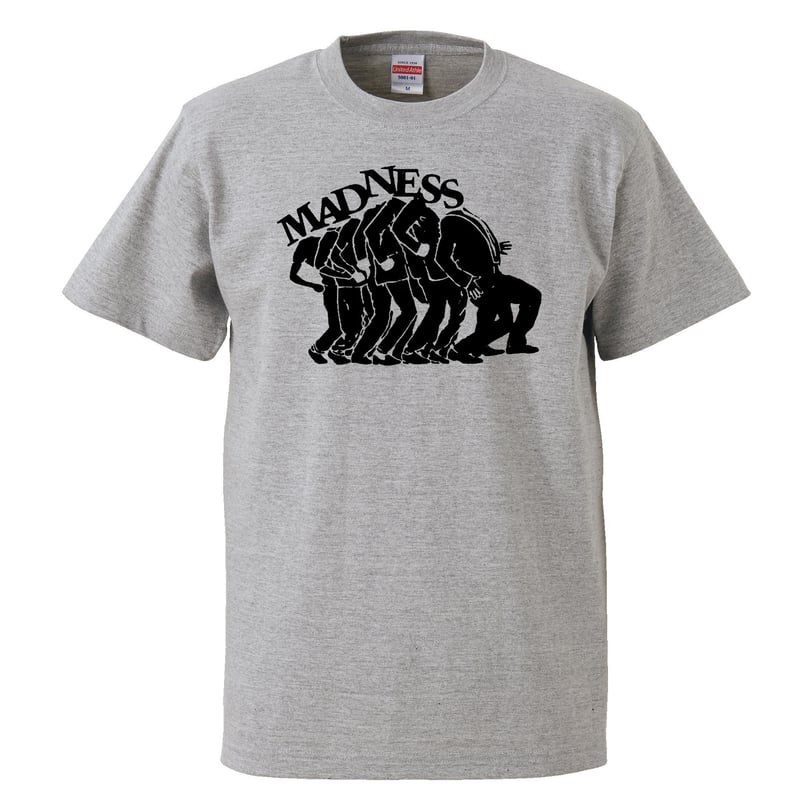 Madness /マッドネス】 5.6オンス Tシャツ/GY/ST- 623 | バンドTシ