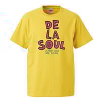 【DE LA SOUL-3FEET HIGH AND RISING/デラソウル】5.6オンス Tシャツ/YL/ST-115