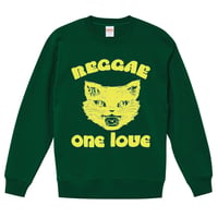 【Reggae One Love/レゲエ・ワン・ラブ】10.0オンス スウェット/GR/SW- 868
