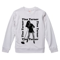 【tina turner/ティナ・ターナー】9.3オンス スウェット/WH/SW-926