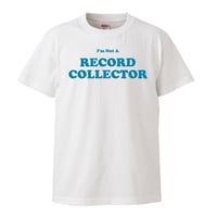 【i'm not a record collector/ノット・ア・レコードコレクター】5.6オンス Tシャツ/WH/ST- 405