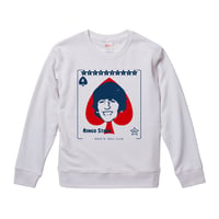 【RINGO STARR Playing Card/リンゴスター】9.3オンス スウェット/WH/SW-402