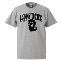 【Lenny Bruce/レニー・ブルース】5.6オンス Tシャツ/GY/ST- 697