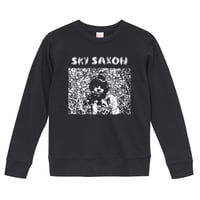【SKY SAXON/スカイサクソン】9.3オンス スウェット/BK/SW-467